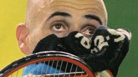 TENNIS-AUS-OPEN-AGASSI