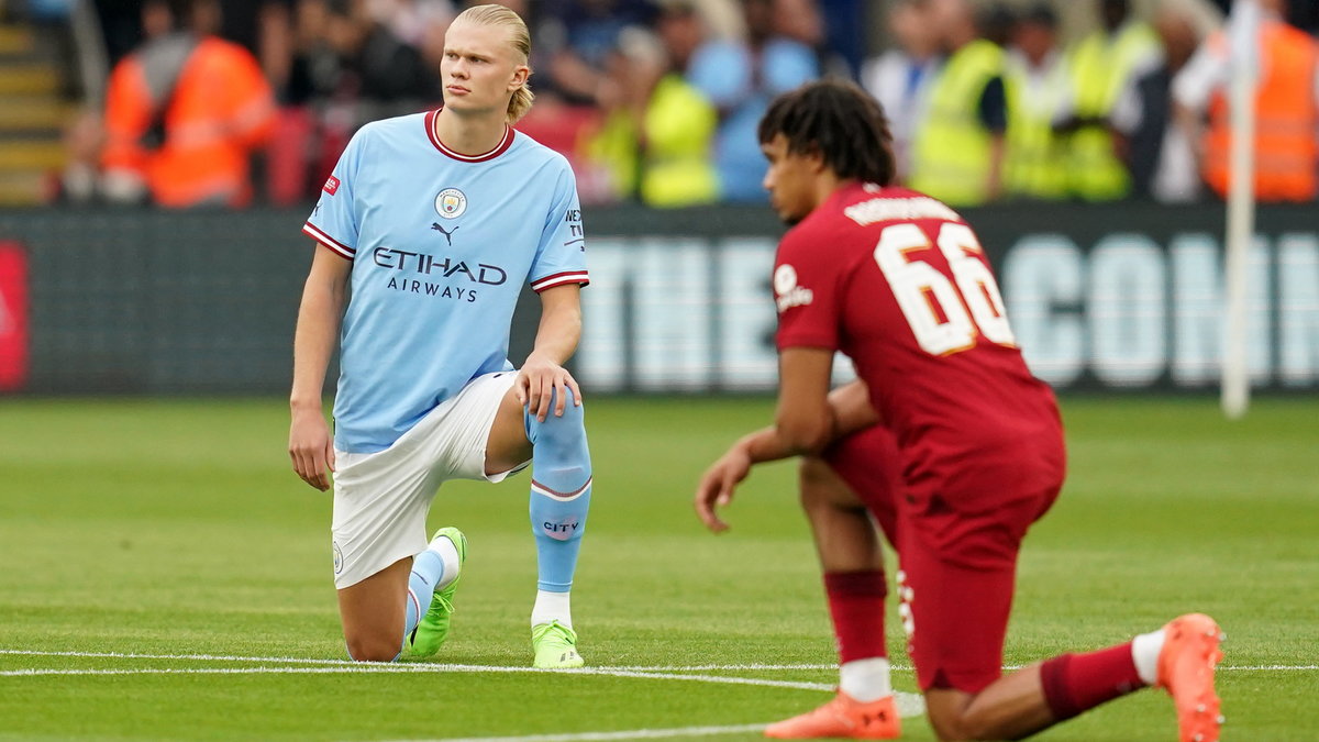 Erling Haaland i Trent Alexander-Arnold