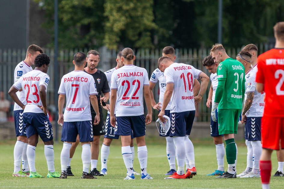 Bartosch Gaul i piłkarze Górnika