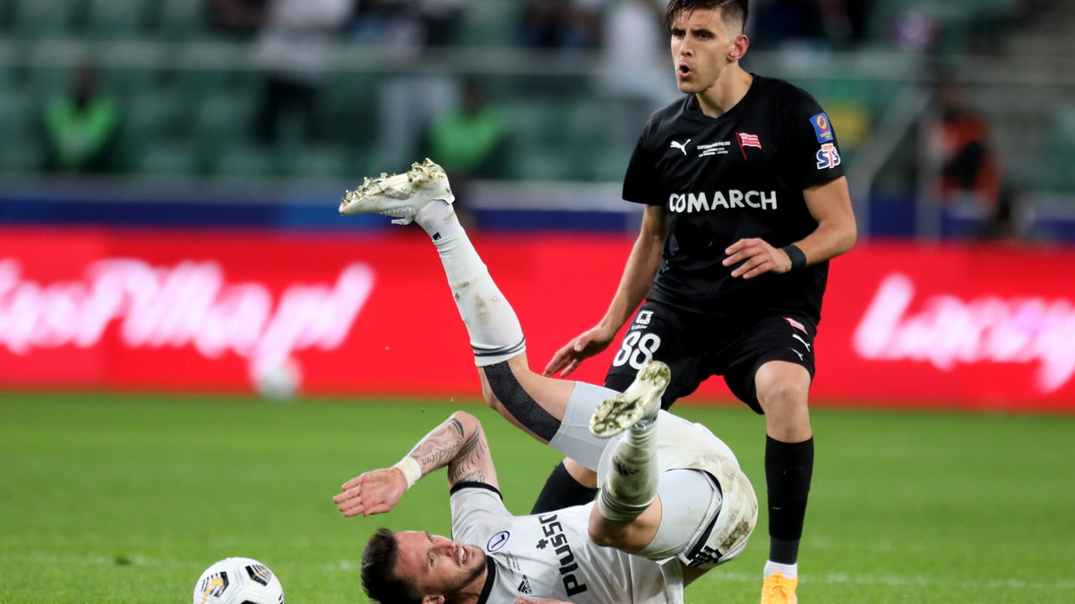 20a09516 - PIŁKA NOŻNA SUPERPUCHAR POLSKI LEGIA WARSZAWA CRACOVIA (Tomas Pekhart Matej Rodin)