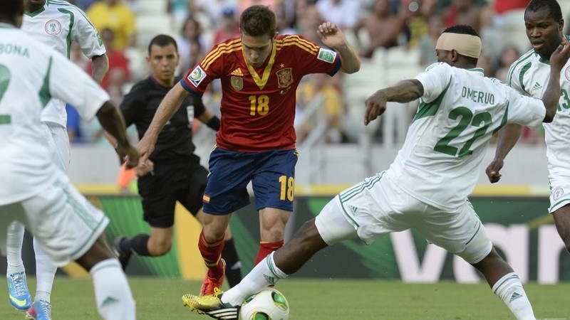 Jordi Alba i Kenneth Omeruo