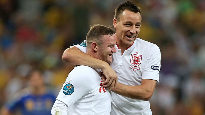 Wayne Rooney i John Terry