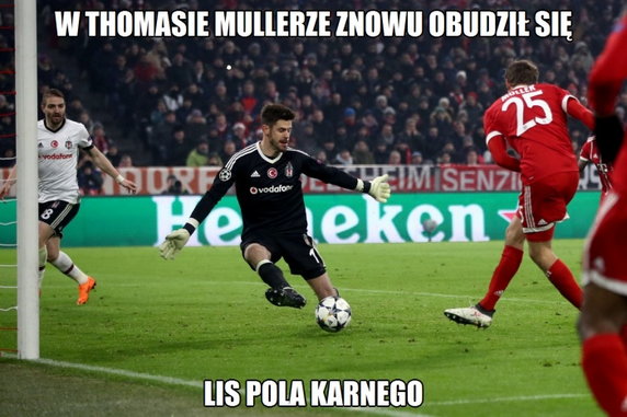 Memy po meczu Bayern Monachium - Besiktas Stambuł /fot. Internet