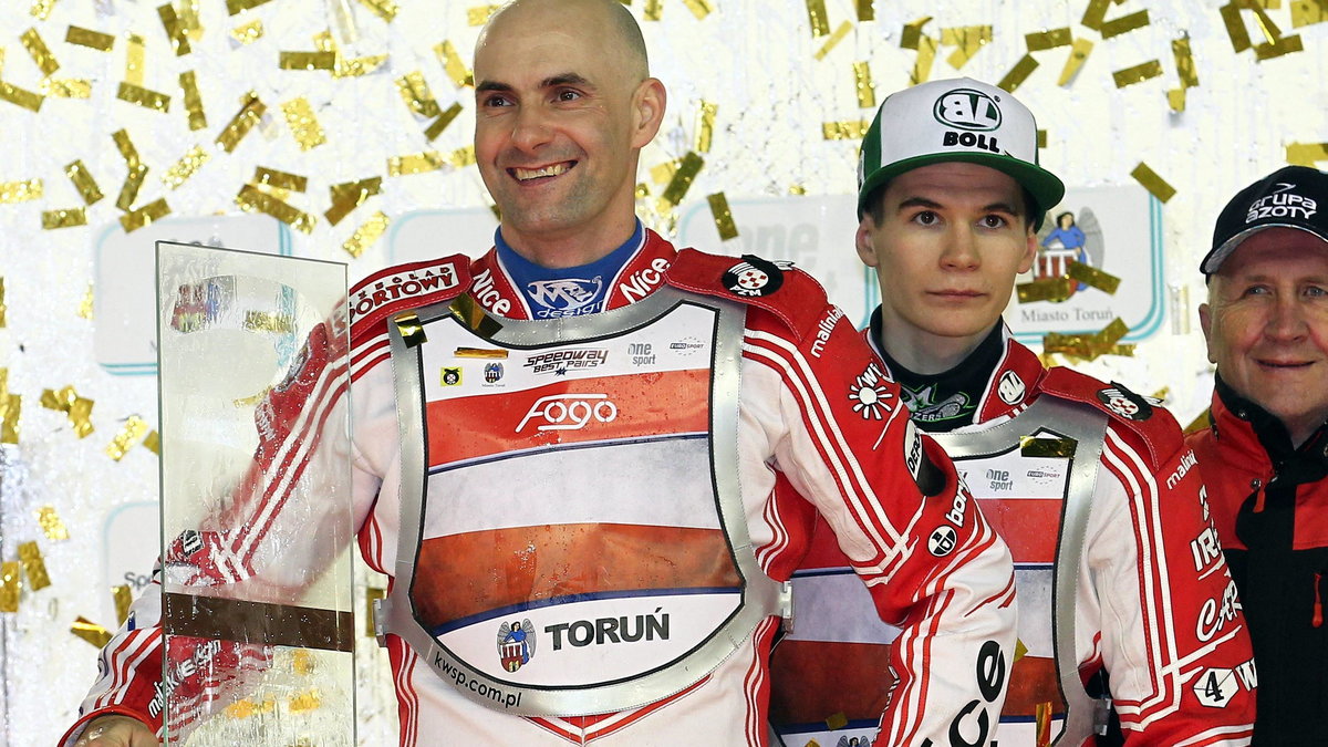 Tomasz Gollob z pucharem