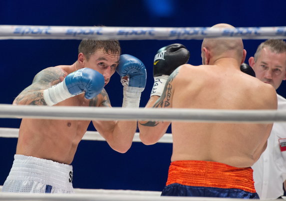 ŁÓDŹ GALA BOKSERSKA POLSAT BOXING NIGHT (Dariusz Sęk Pedro Otas)