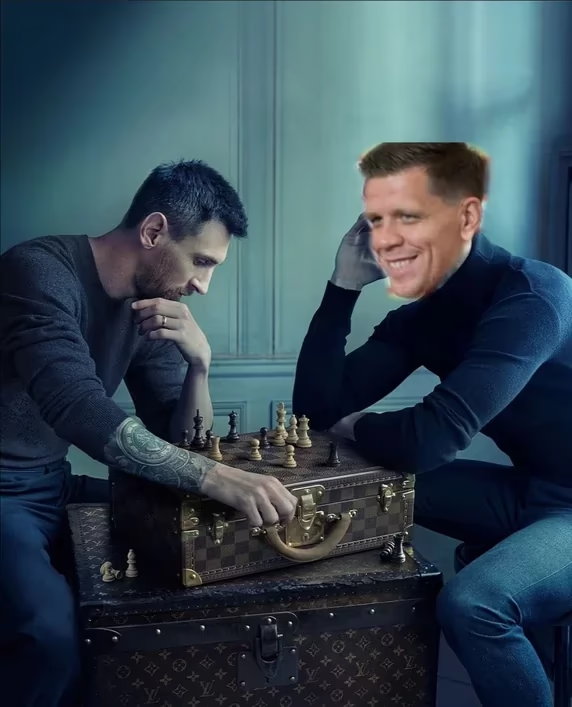 Wojciech Szczęsny bohaterem memów