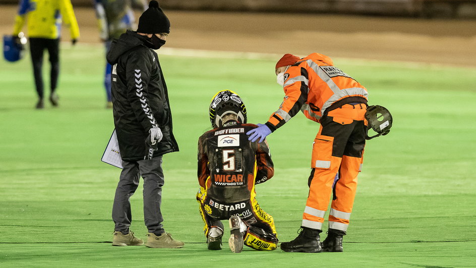 Tai Woffinden, upadek, GKM Grudziądz – Sparta Wrocław