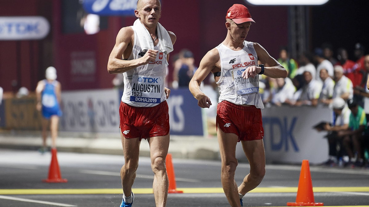 Rafał Augustyn (po lewej stronie) i Artur Brzozowski