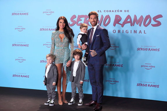 epa07833492 - SPAIN SOCCER STREAMING (The Heart of Sergio Ramos series premiere in Madrid)