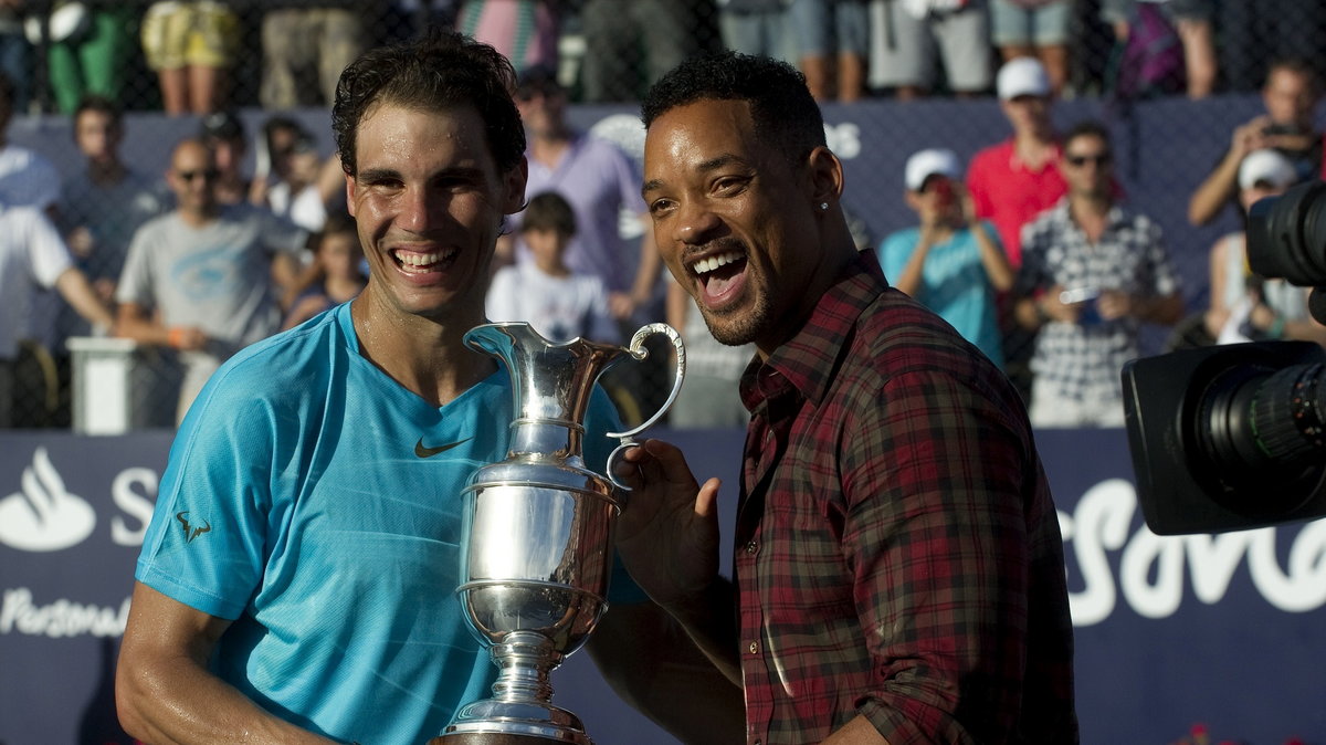 Rafael Nadal i Will Smith