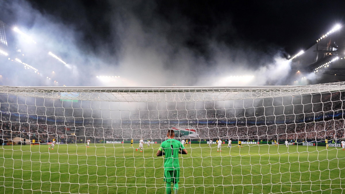 Legia Warszawa - Borussia Dortmund, kibice