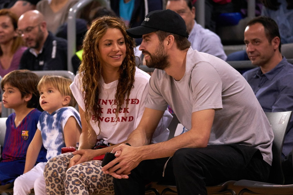 Gerard Pique i Shakira z synami