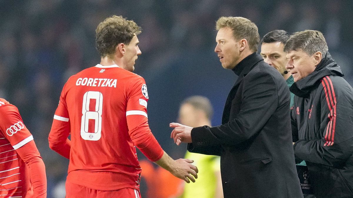 Leon Goretzka i Julian Nagelsmann