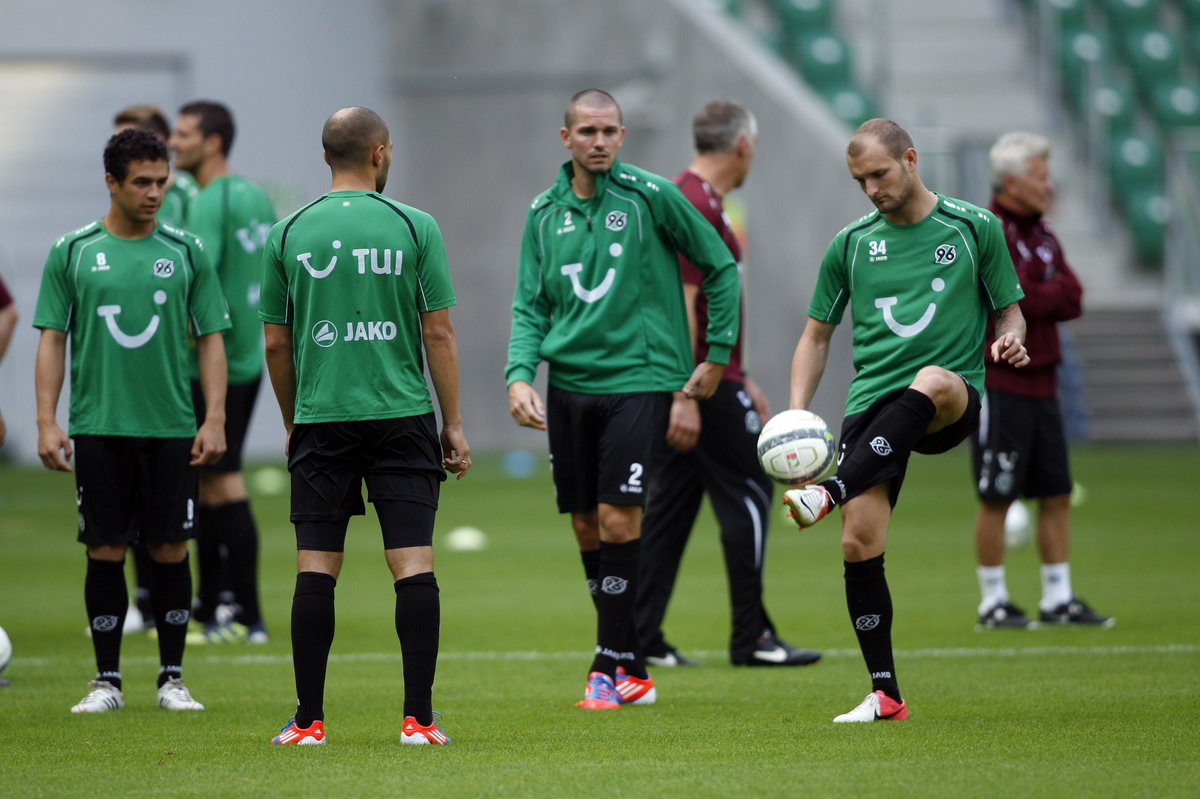 PIŁKA NOŻNA HANNOVER 96 TRENING