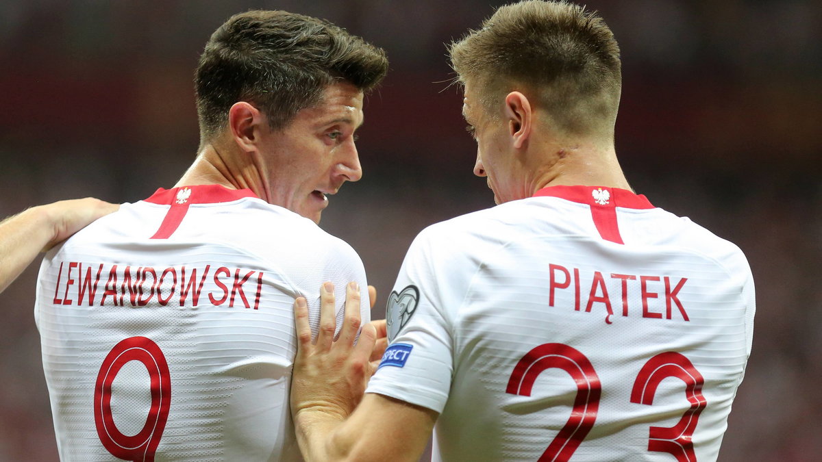 Krzysztof Piątek i Robert Lewandowski