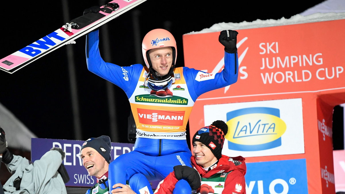 Piotr Żyła, Dawid Kubacki, Kamil Stoch