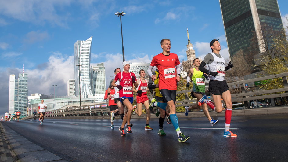 Bieg Niepodleglosci. Lekkoatletyka. Al Jana Pawla II. Warszawa 2017.11.11