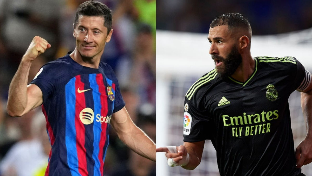 Robert Lewandowski kontra Karim Benzema