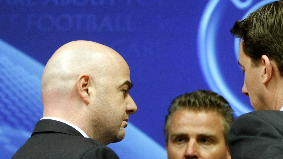 Gianni Infantino, Peter Limacher i Rob Faulkner rozmawiają na temat walki z ustawianiem meczów