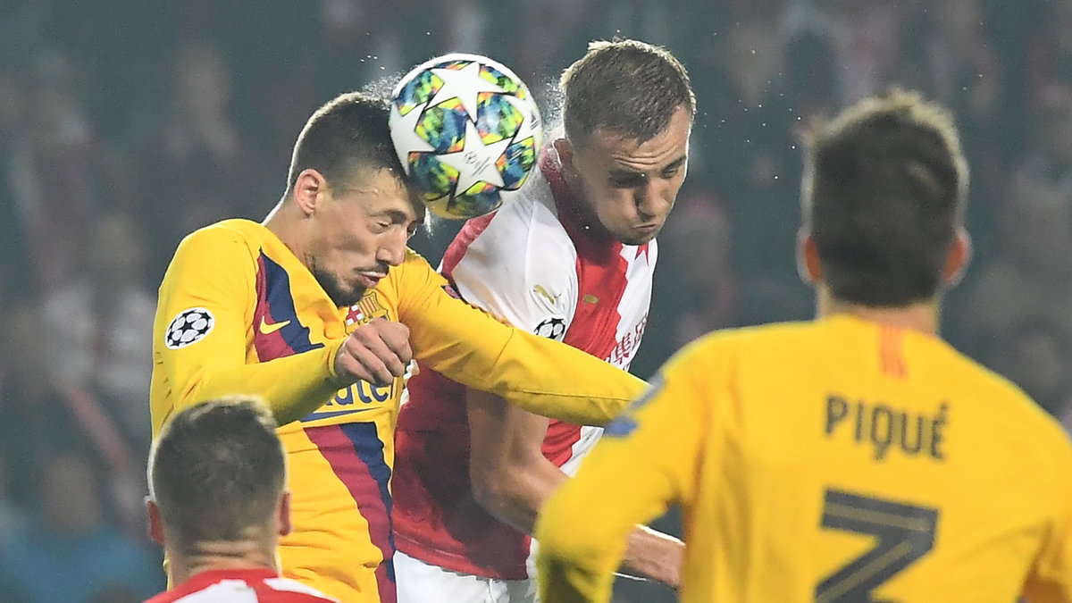 Mecz Slavia Praga - FC Barcelona