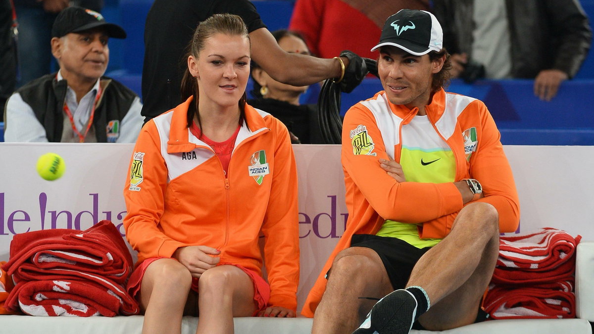 Agnieszka Radwańska i Rafael Nadal