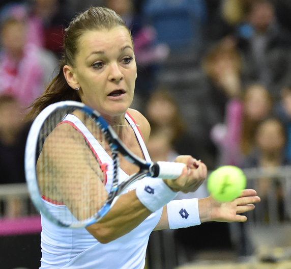 KRAKÓW TENIS FED CUP POLSKA ROSJA  (Agnieszka Radwańska)