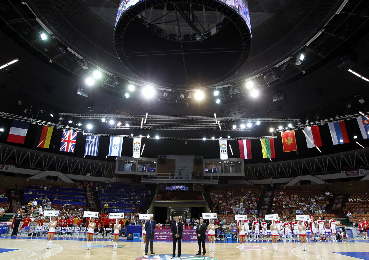 EuroBasket - hala Spodka w Katowicach