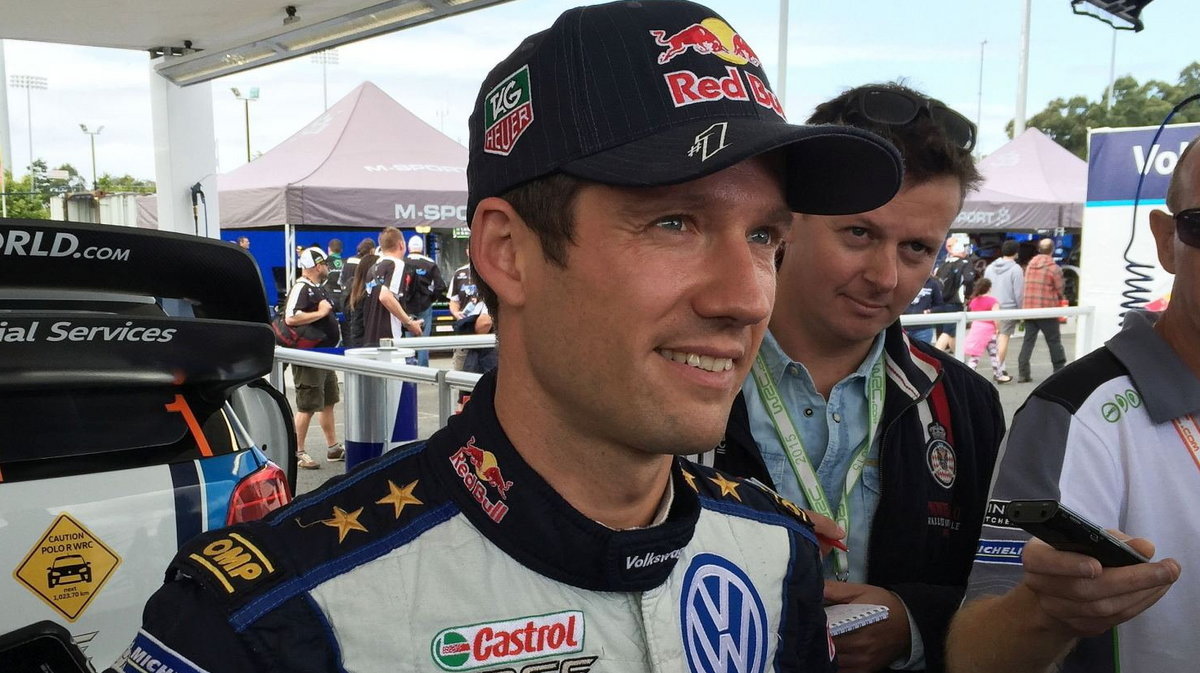 Trzeci tytuł Sebastien Ogier chce przypieczętować zwycięstwem, fot. www.facebook.com/cezarygutowskiofficial