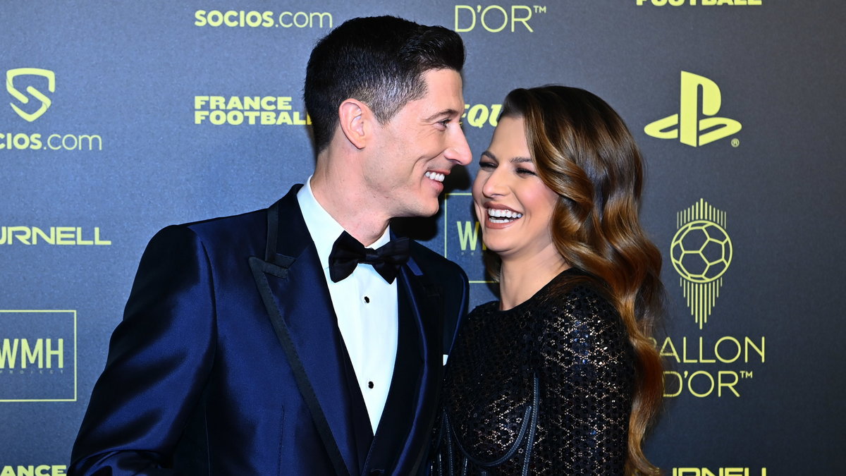 Robert Lewandowski i Anna Lewandowska