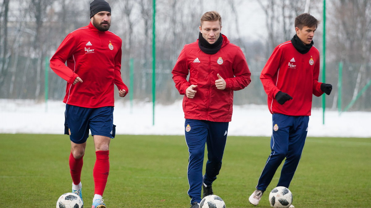 Kuba Błaszczykowski na pierwszym treningu po powrocie do Wisły Kraków