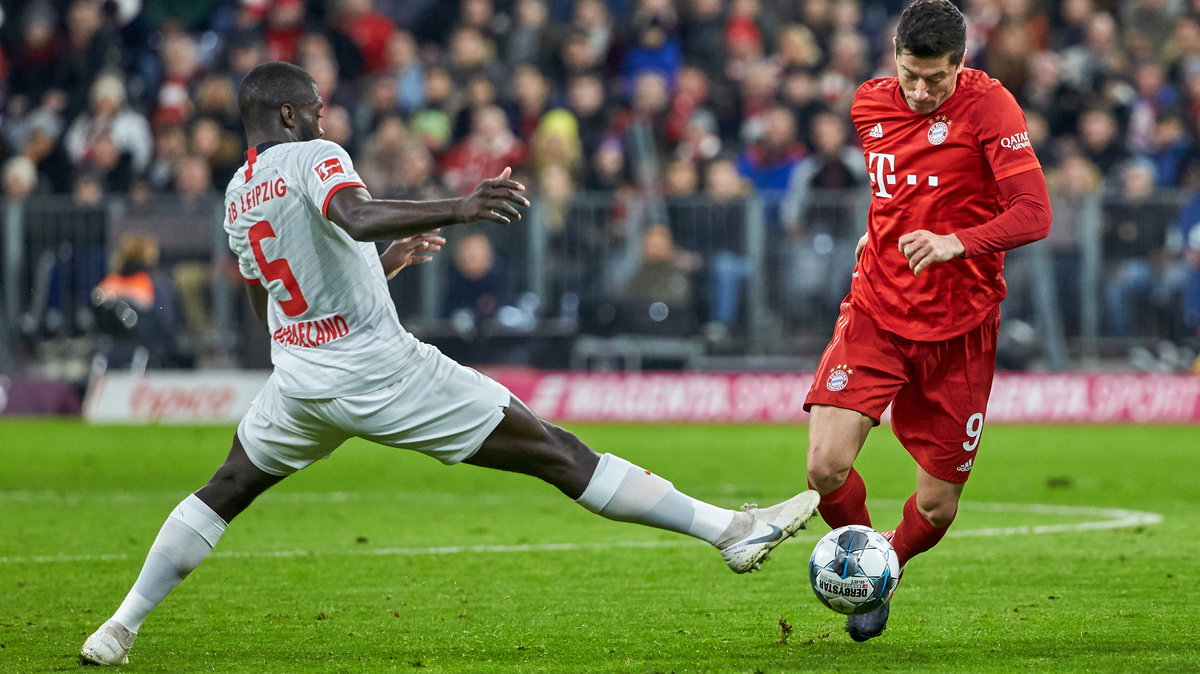 Robert Lewandowski i Dayot Upamecano