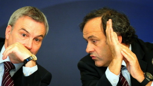 FBL-ROMANIA-UEFA-MICHEL PLATINI