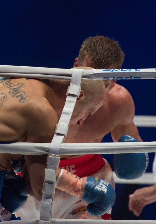 ŁÓDŹ GALA BOKSERSKA POLSAT BOXING NIGHT (Maciej Miszkiń Tomasz Gargula )