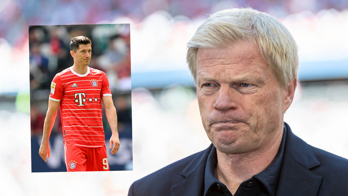 Robert Lewandowski i Oliver Kahn