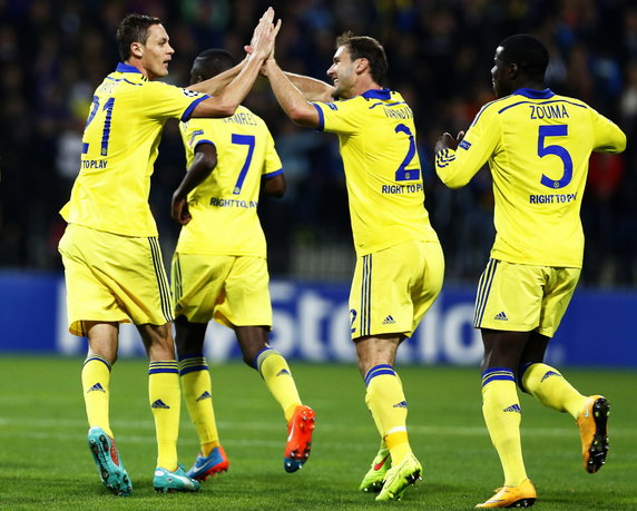 SLOVENIA SOCCER UEFA CHAMPIONS LEAGUE (NK Maribor vs Chelsea FC)