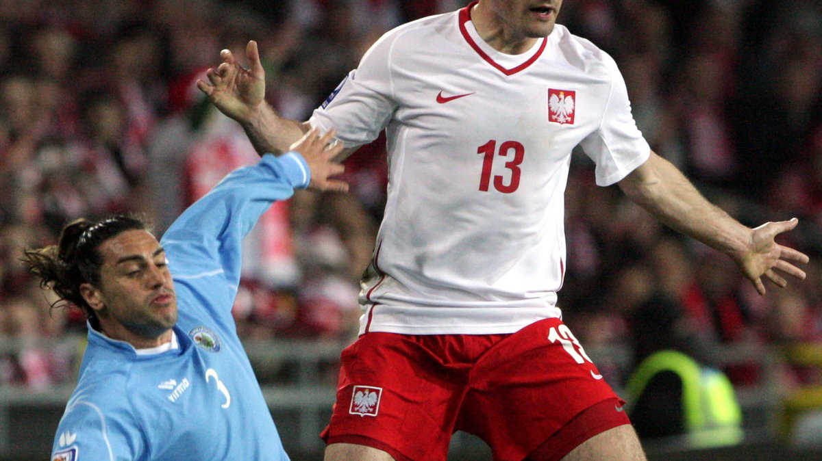 PIŁKA NOŻNA ELIMINACJ MŚ 2010 POLSKA SAN MARINO