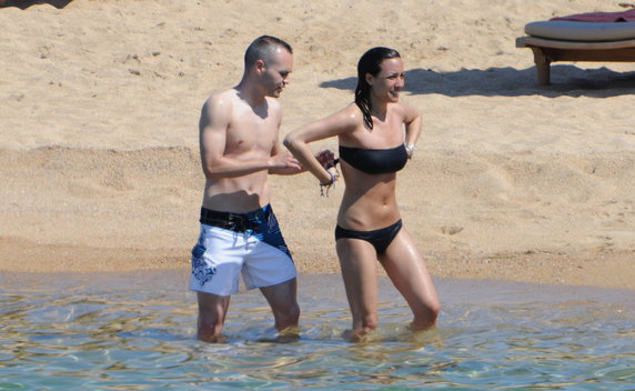 Anna Ortiz i Andres Iniesta