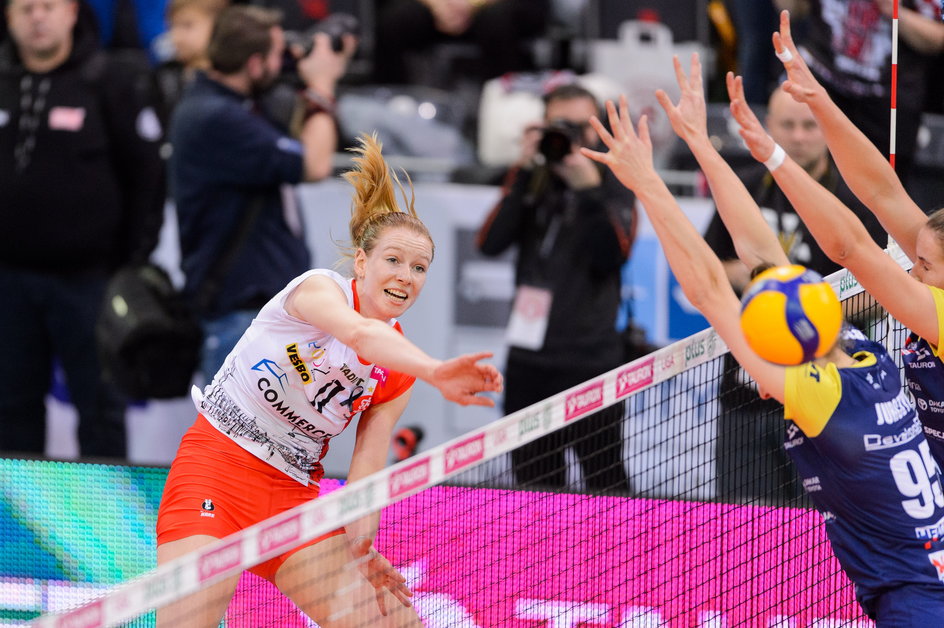 Tauron Liga: LKS Commercecon Lodz - Developres BELLA DOLINA Rzeszow