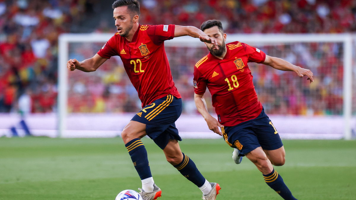 Pablo Sarabia, Jordi Alba, reprezentacja Hiszpanii