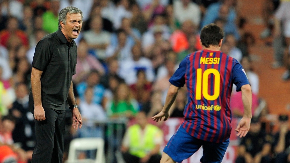 Jose Mourinho i Lionel Messi