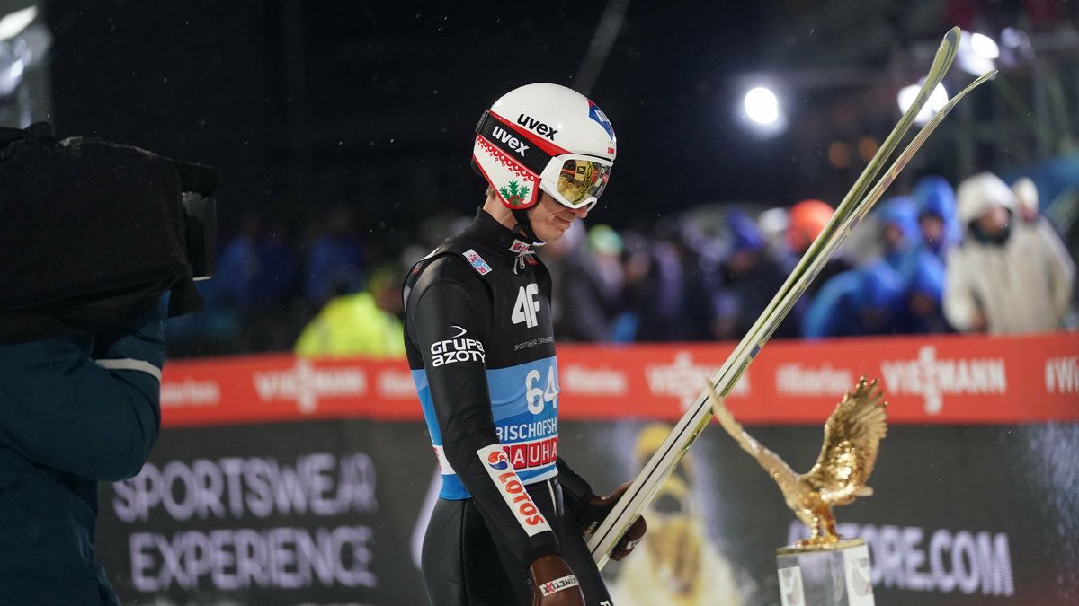 Kamil Stoch po zawodach w Bischofshofen