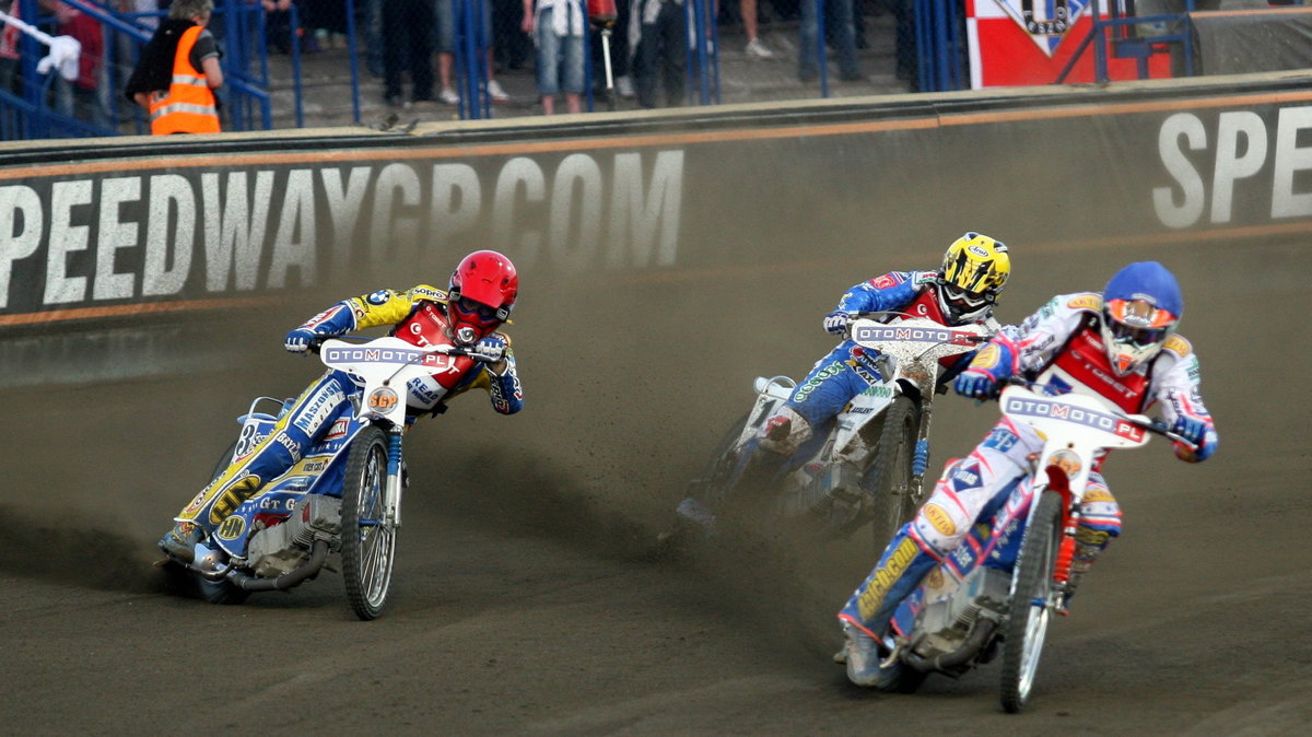 Od lewej: Tomasz Gollob i Nicki Pedersen