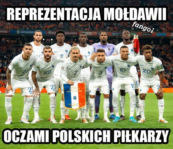 Memy po meczu Polska — Mołdawia