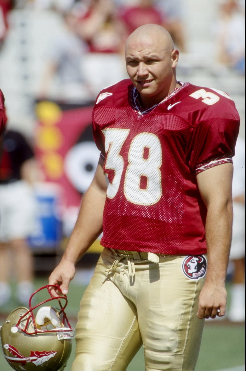 Sebastian Janikowski w barwach uniwersyteckiej drużyny Florida State (1998 r.)