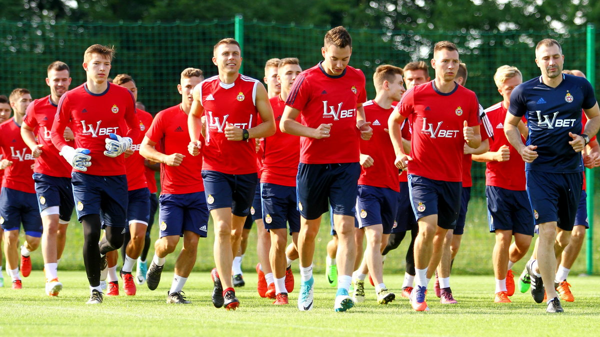 Wisla Krakow - pierwszy trening przed sezonem 2017/2018