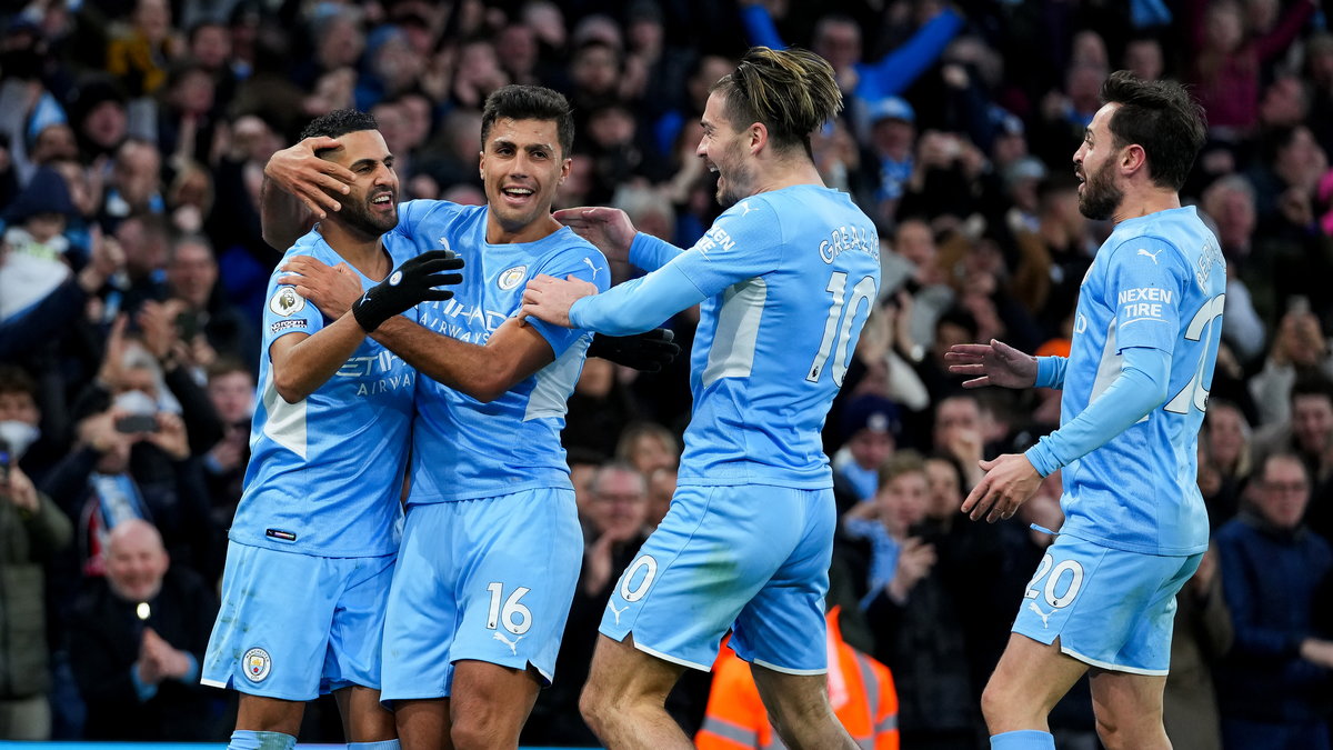 Radość piłkarzy Manchesteru City