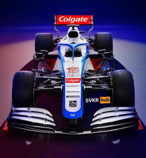 Fani F1 nowy bolid Williams Racing porównują do pasy do zębów