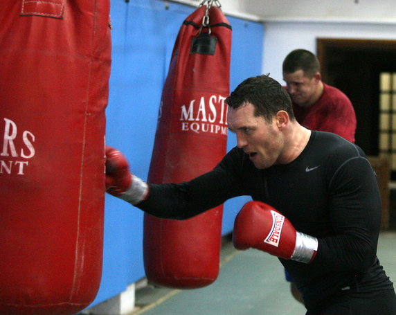 BOKS ALBERT SOSNOWSKI TRENING