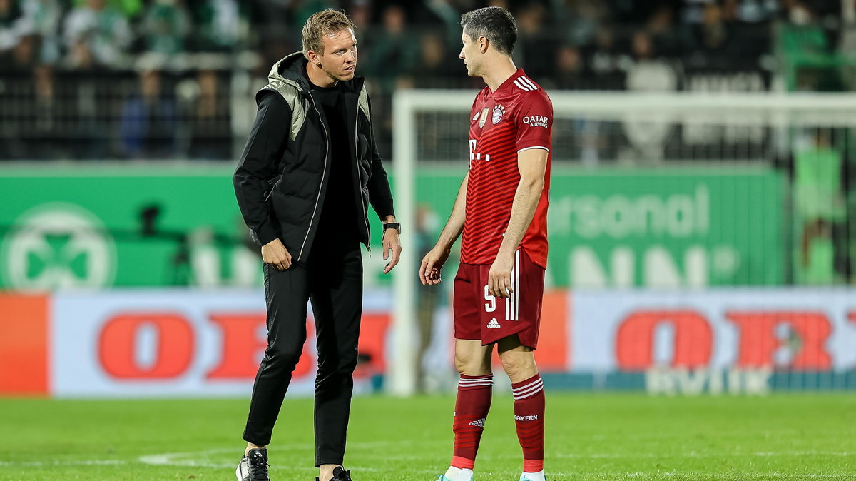 Julian Nagelsmann i Robert Lewandowski