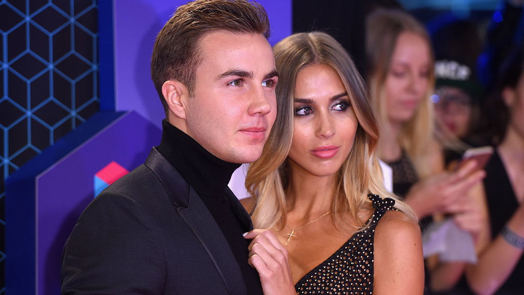 Mario Goetze i Ann-Kathrin Brommel